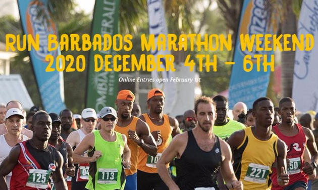2020加勒比海岛巴巴多斯马拉松（跑团邦）