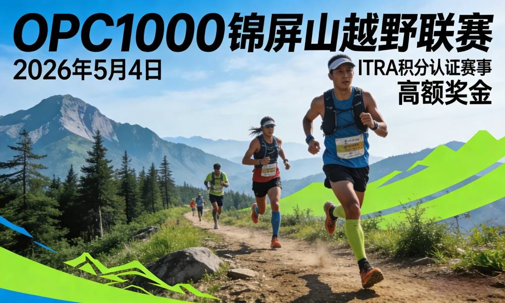 2026 OPC1000 锦屏山越野联赛