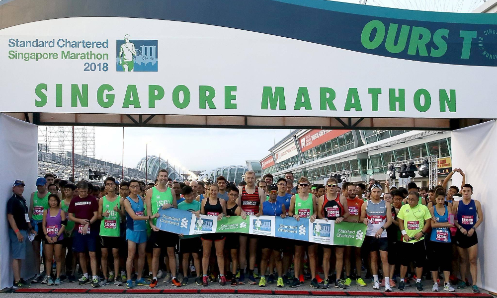 2020新加坡渣打马拉松（跑团邦）