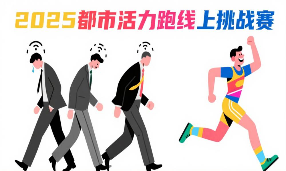 2025“都市活力跑”线上挑战赛