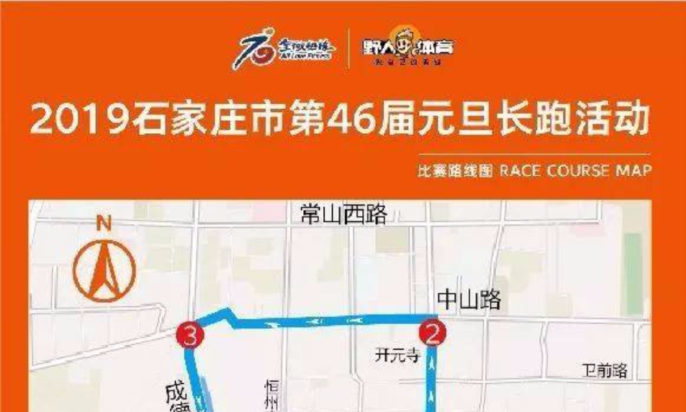 石家庄第46届元旦长跑比赛