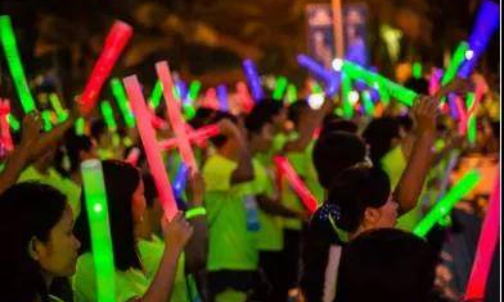 2020迎全运·来跑8“FunRun”时尚荧光夜跑