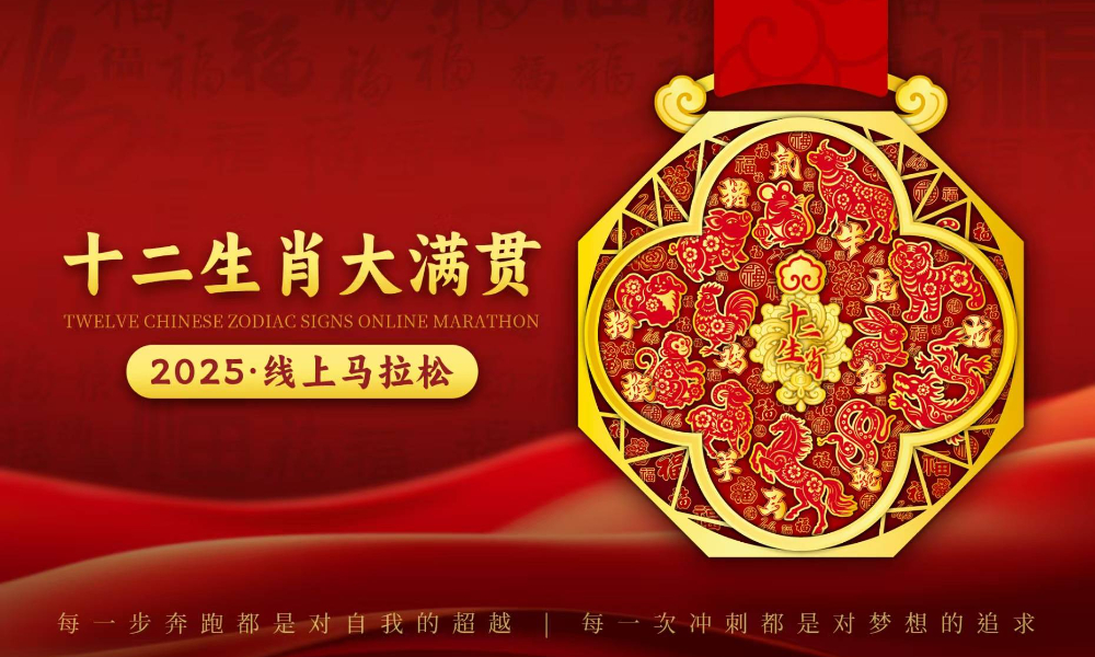 2025十二生肖大满贯线上马拉松（跑遍城市）