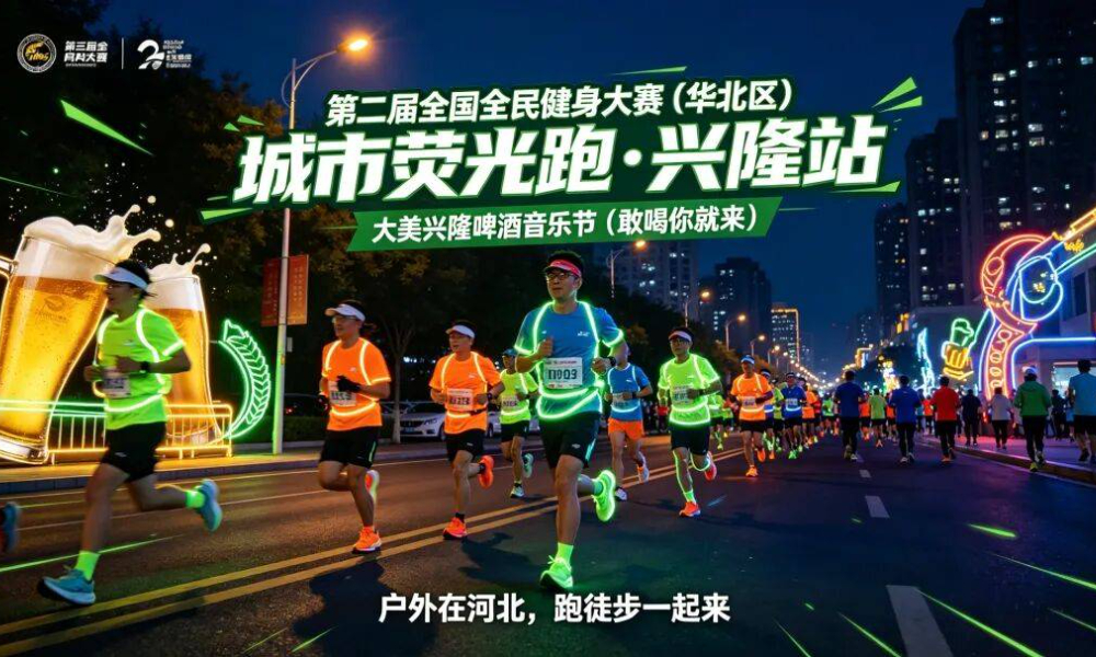 2026年5月16日兴隆城市彩色荧光跑&啤酒音乐节