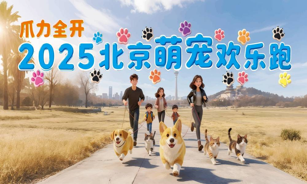 “爪力全开”2025北京萌宠欢乐跑
