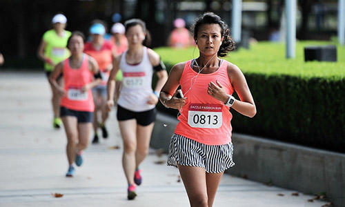 DAZZLE FASHION RUN 第二届上海女子10K跑