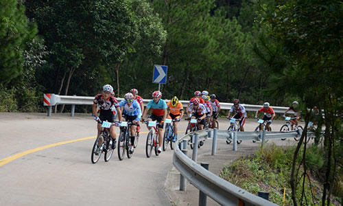 “体彩杯”第四届浙江天台山全国山地自行车爬坡赛
