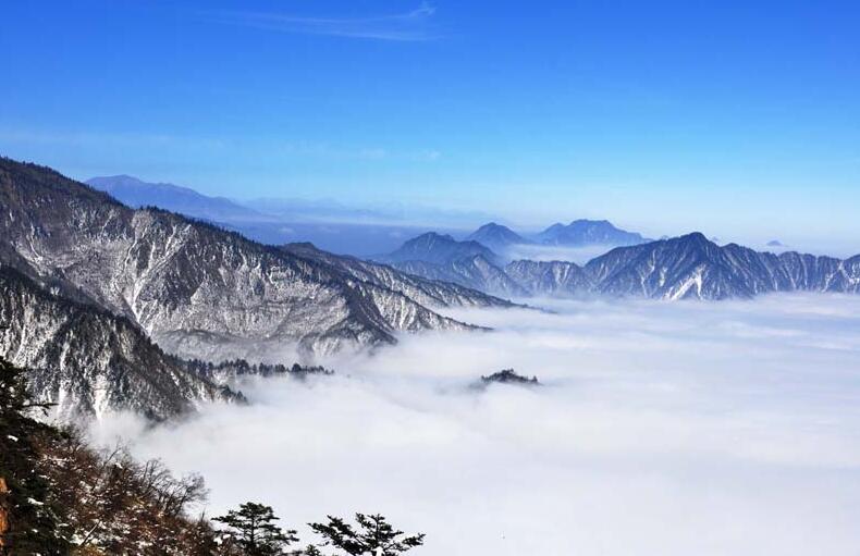 2016华侨城创意马拉松 西岭雪山轻越野四分马