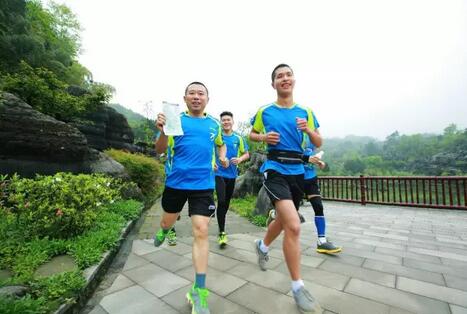 万盛环青山湖健身跑