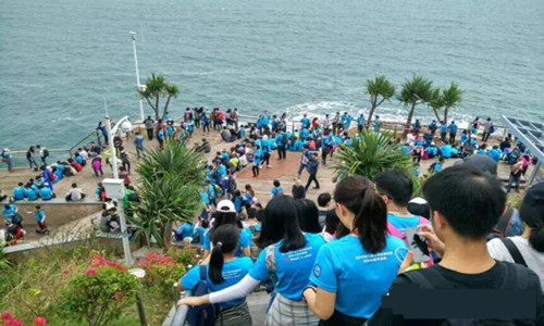 2016第四届深圳户外探险联盟海滨栈道徒步活动