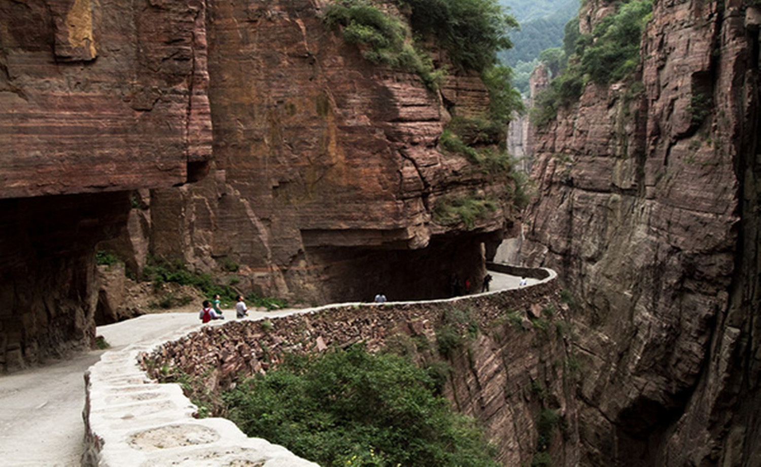 徒步太行山古道 体验两省穿越 郭亮至王莽岭