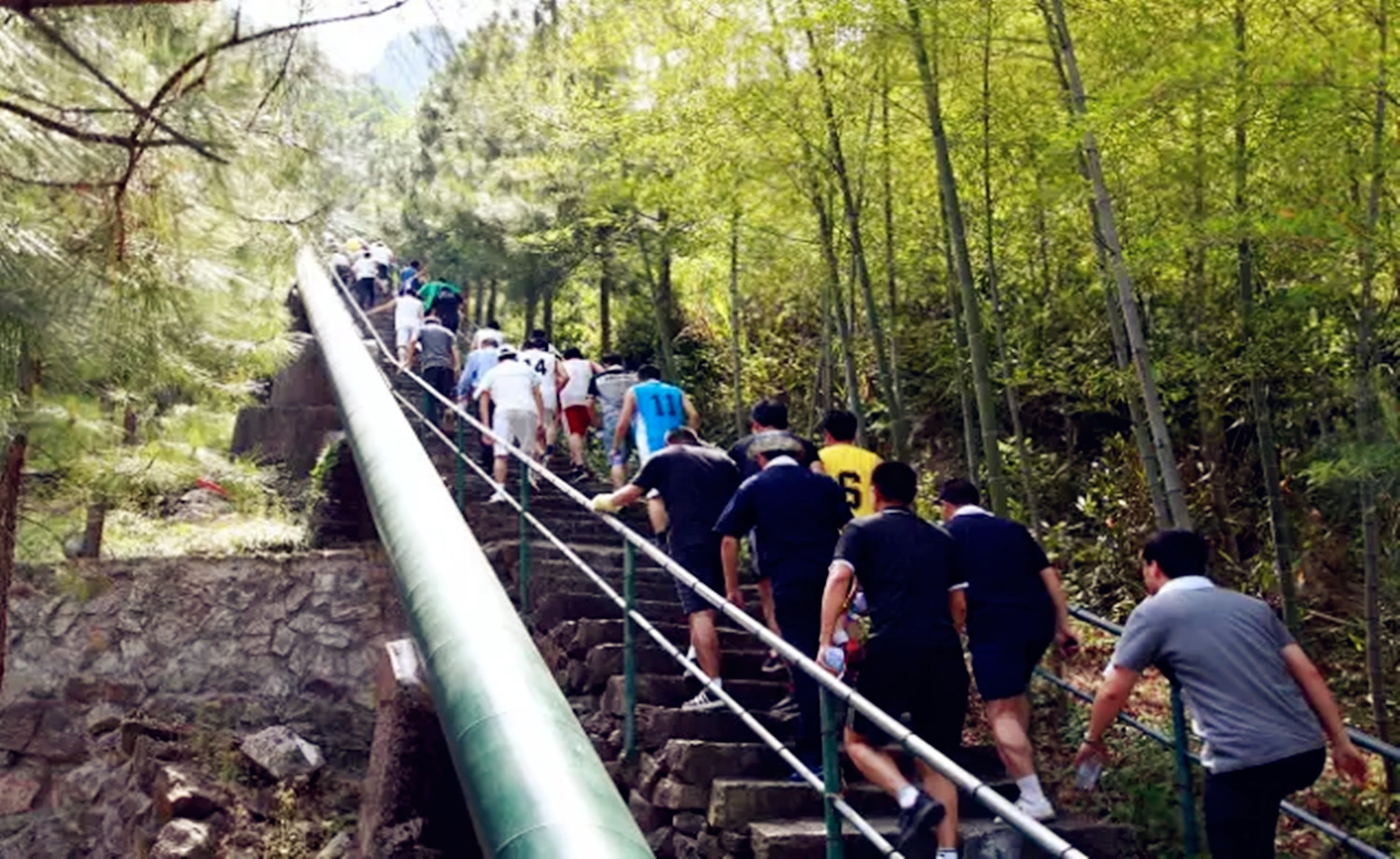 汝州杏花节“登山”“徒步”比赛