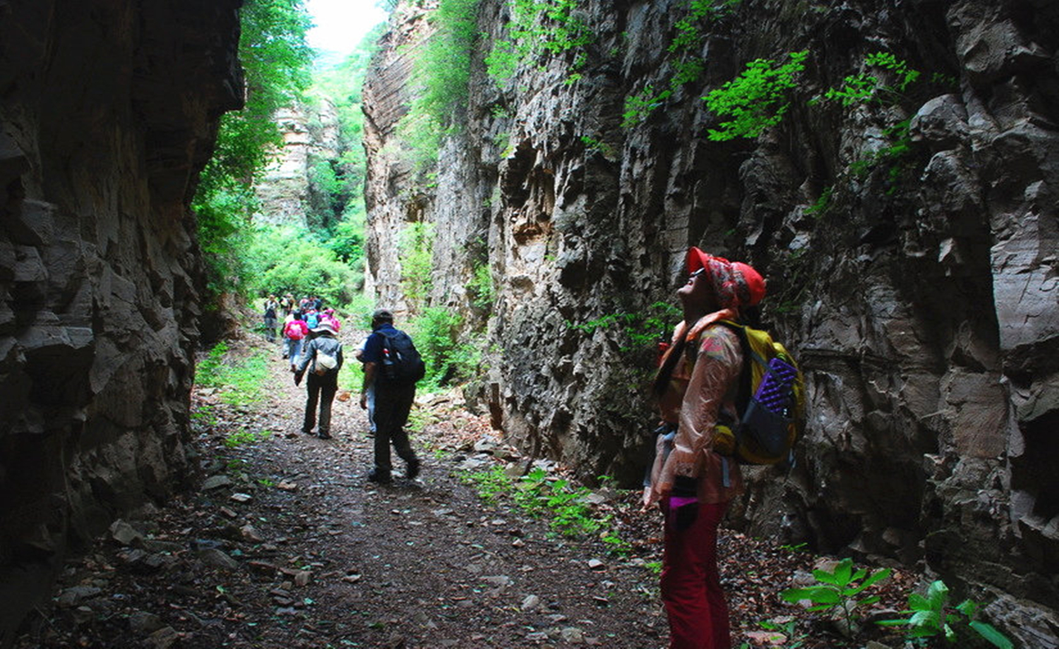 黄岩口石虎线捡山楂摘苹果一日穿越
