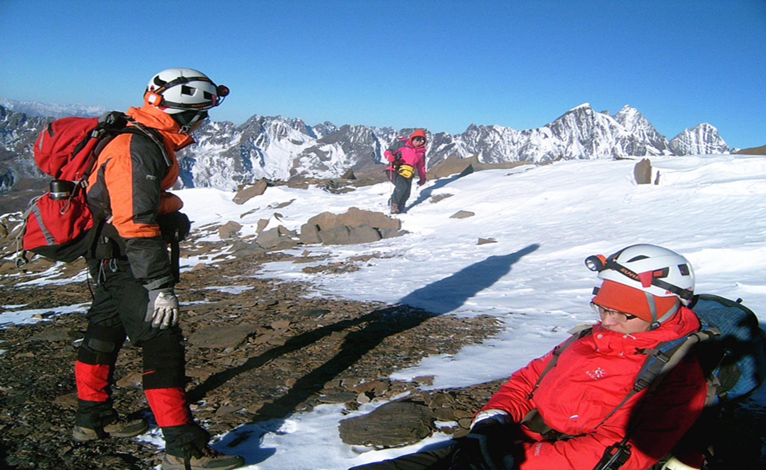 雪线之上四姑娘山大峰登山，挑战人生中的第一个5000米
