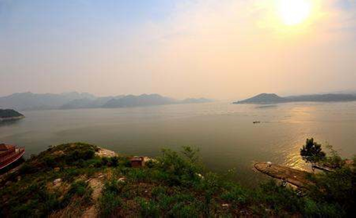 赤壁外景的拍摄地，北方小桂林易水湖