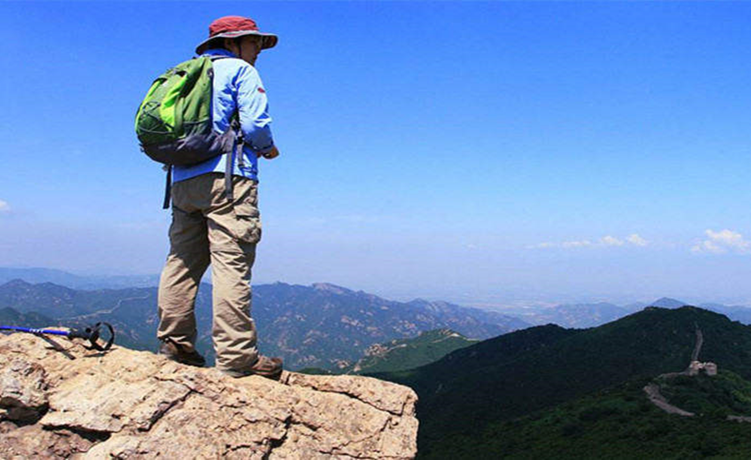长峪城登山步道，品尝猪蹄宴